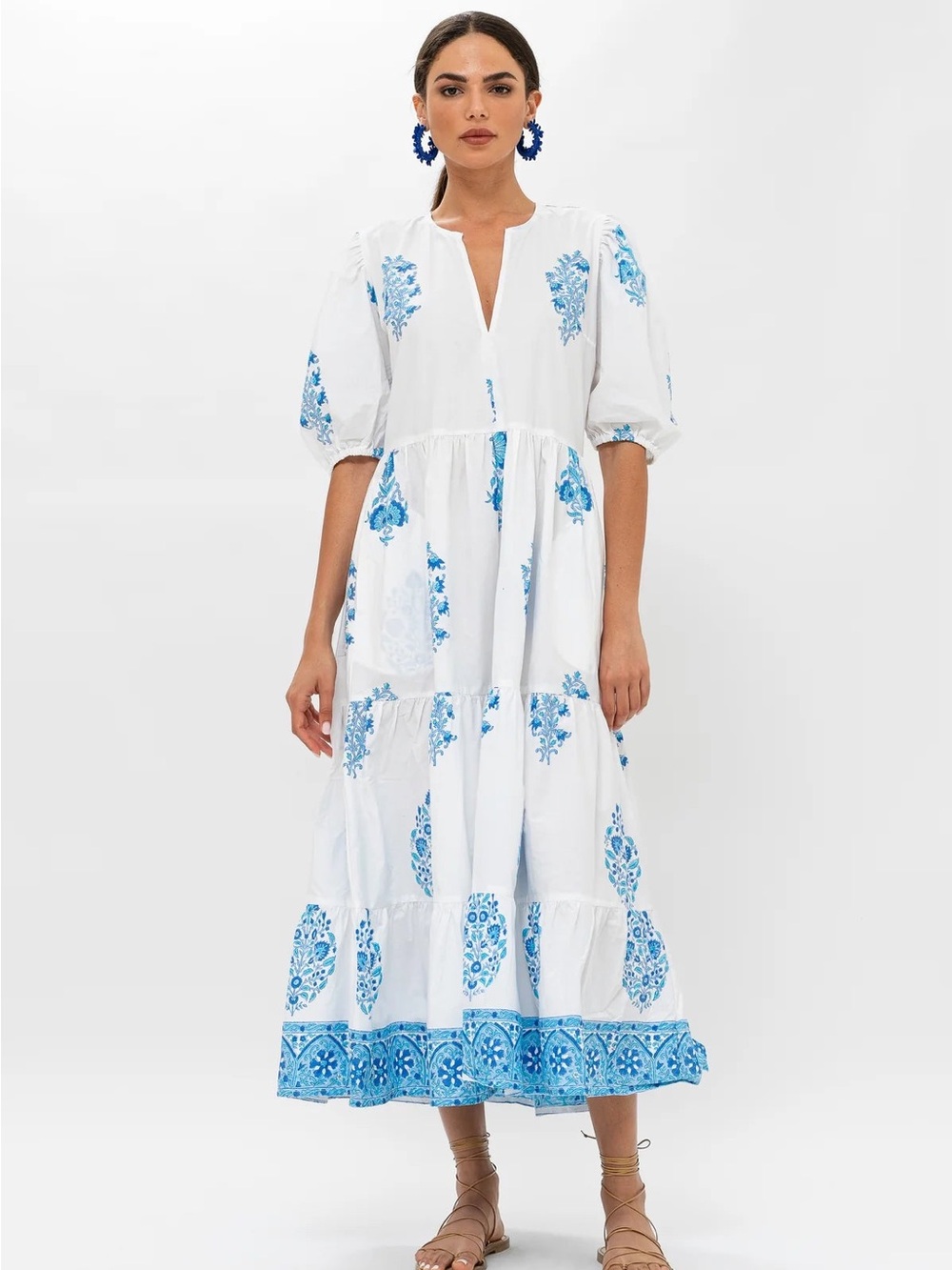OLIPHANT LAGUNA PUFF HAMPTONS DRESS